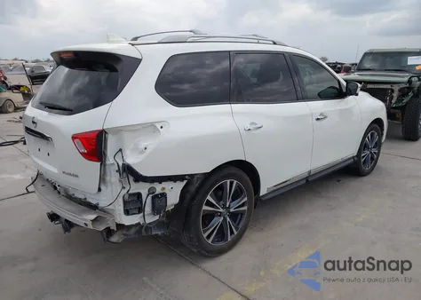 2019 Nissan Pathfinder Platinum z USA, uszkodzony, nr VIN 5N1DR2MN5KC639531